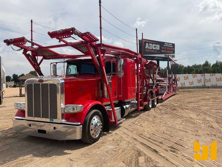 2017 PETERBILT 389 T/A CAR HAULER TRUCK VIN: 1NPXDP9X3HD369380