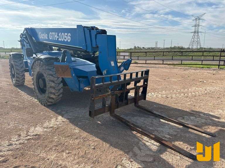 2018 GENIE GTH1056 10000 LB TELESCOPIC FORKLIFT SN: GTH10E12904
