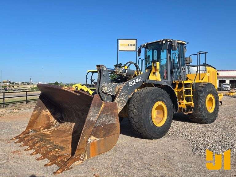 2014 DEERE 824K HIGH LIFT WHEEL LOADER SN: 1DW824KXHED658691