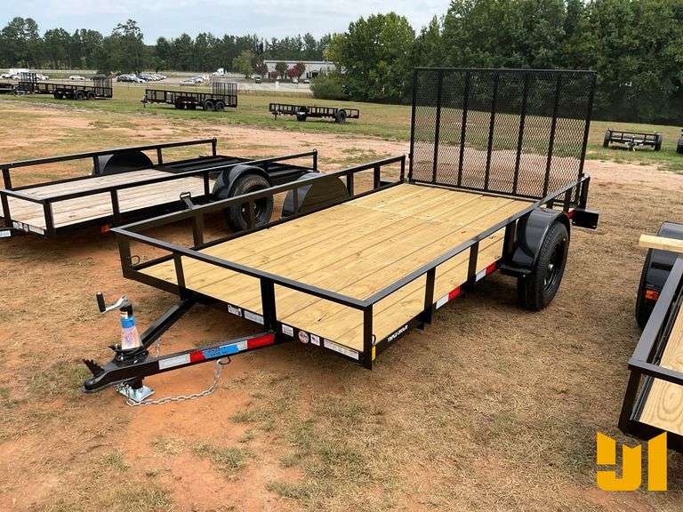 2025 TRIPLE CROWN TRAILERS, INC U6X12S140 UTILITY TRAILER 6'X12' VIN: 1XNBU1216S2043345
