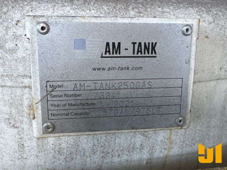 2021 AM TANK  AM-TANK250GAS  TANK SN: 73841