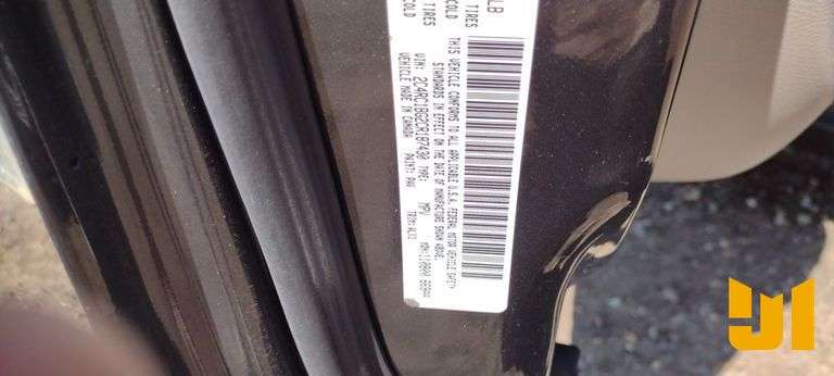 2012 CHRYSLER TOWN AND COUNTRY MINIVAN FWD VIN: 2C4RC1BG2CR187430