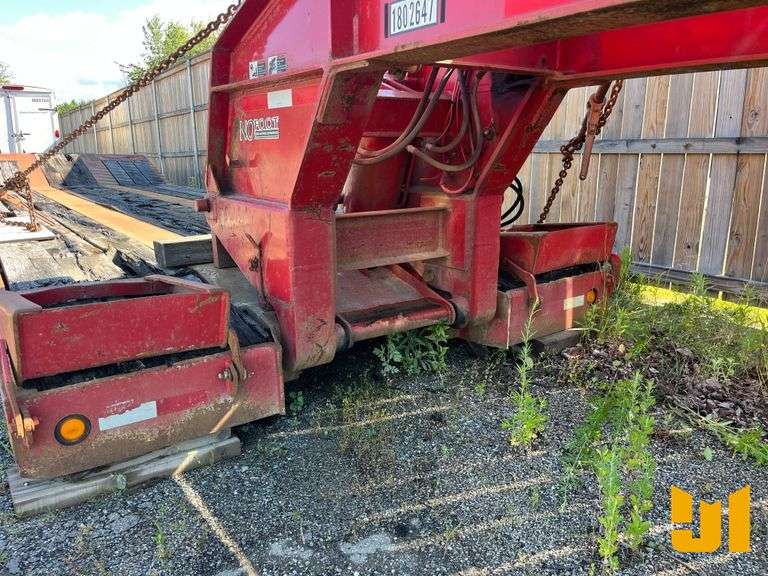 1993 ROGERS CT3WHNF35DSF22-77-R20GRARAL MECHANICAL RGN LOWBOY TRAILER VIN: 21741