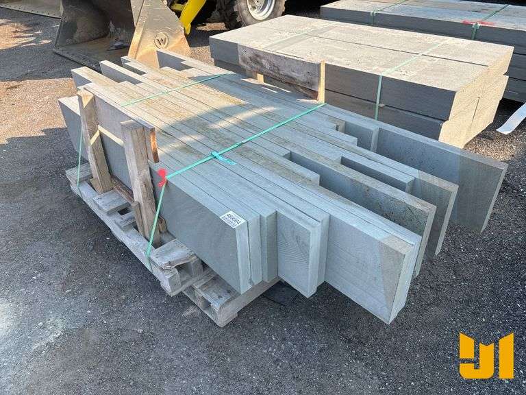 PALLET OF BLUE STONE PAVERS