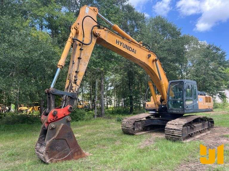 2008 HYUNDAI ROBEX 360LC-7A HYDRAULIC EXCAVATOR SN: NA0210215