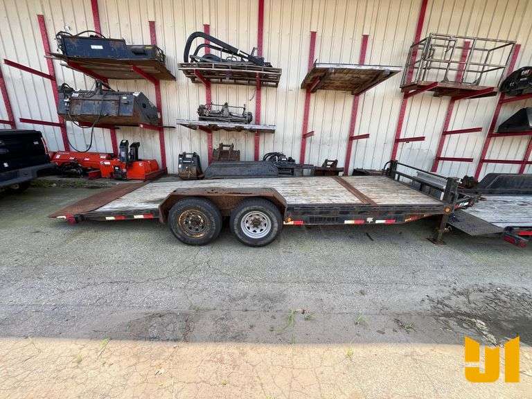 2015 PJ CARHAULER TILT T6202 TAG A LONG TILT DECK TRAILER VIN: 4P5T62021F1232513