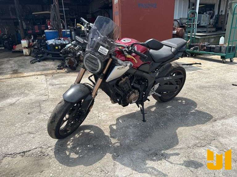 2020 HONDA CB650R MOTORCYCLE VIN: MLHRH025XL5100183