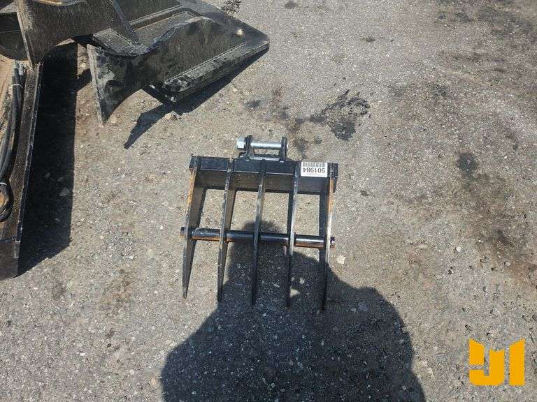 MINI EXCAVATOR RAKE