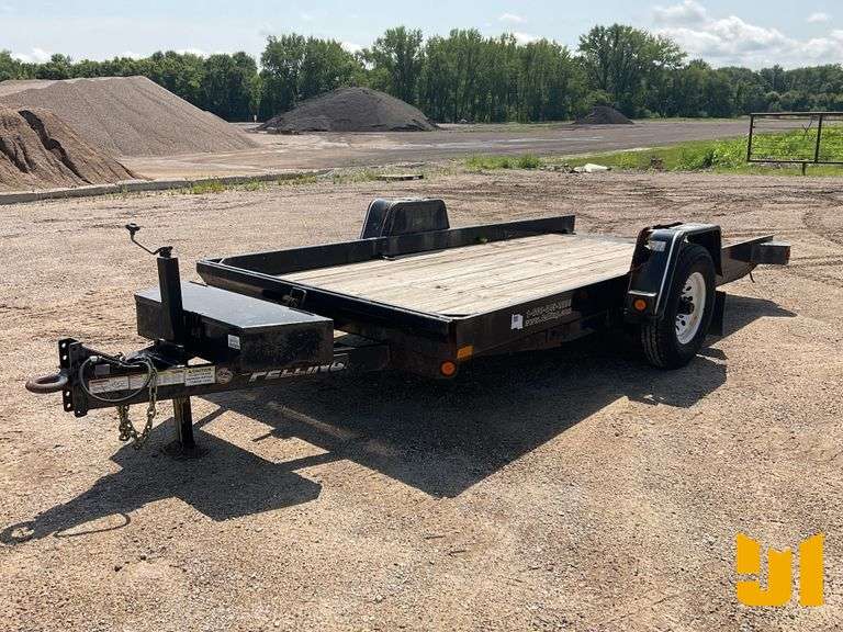 2016 FELLING FT-7 T-1 TILT TRAILER 6'X14' VIN: 5FTEE1817G1002882