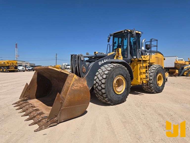 2015 DEERE 844K SERIES II HIGH LIFT WHEEL LOADER SN: 1DW844KXEEF665902