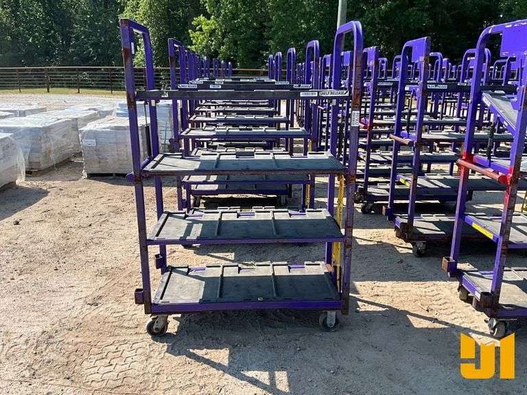 47” X 69“H TOWABLE FOUR SHELF STORAGE RACK