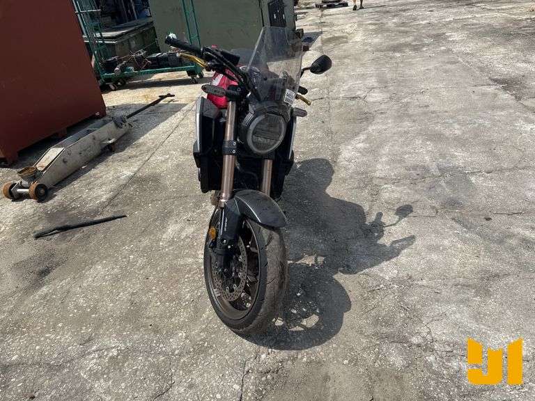 2020 HONDA CB650R MOTORCYCLE VIN: MLHRH025XL5100183