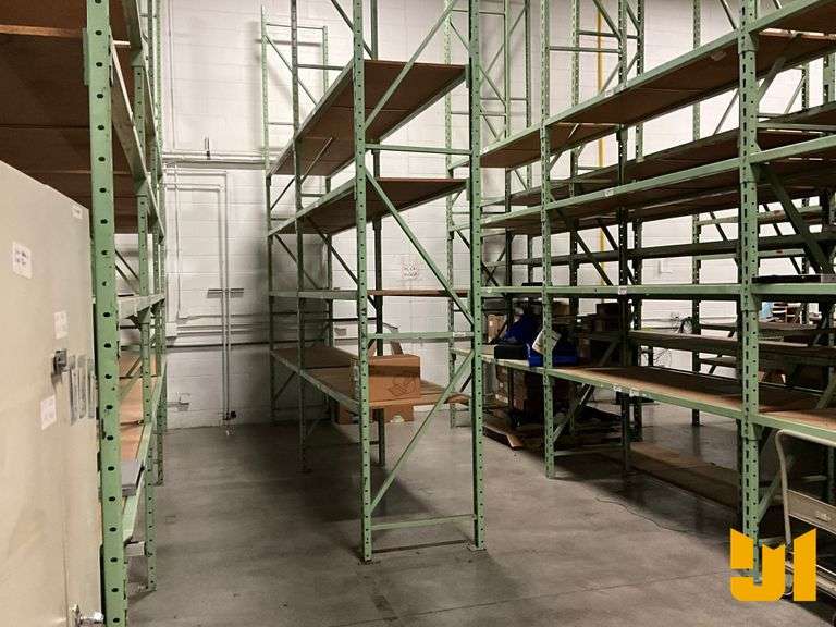 PALLET RACKS QTY OF (3) 192”H X 30”W UPRIGHT FRAMES,