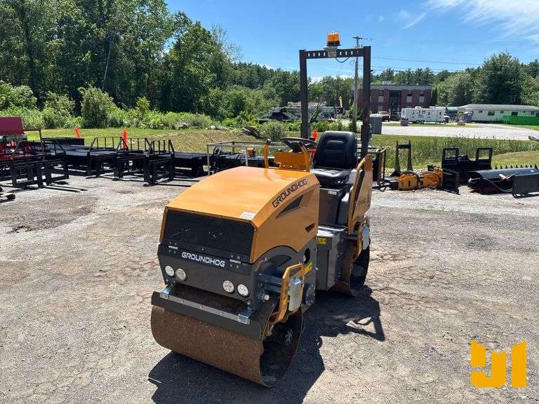 2024 GROUNDHOG RH14D TANDEM VIBRATORY ROLLER SN: 24RH14D1004