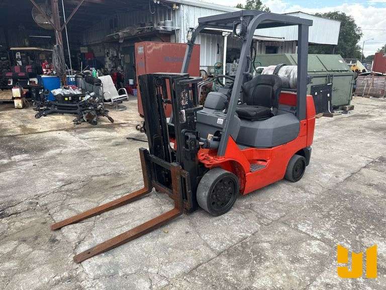 TOYOTA 7FGCU25 4700 CUSHION TIRE FORKLIFT SN: 91126