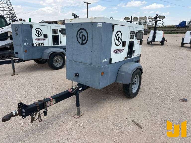 2018 CHICAGO PNEUMATIC CPG45T4FNB 36 KW PORTABLE GENERATOR SN: HOP121815
