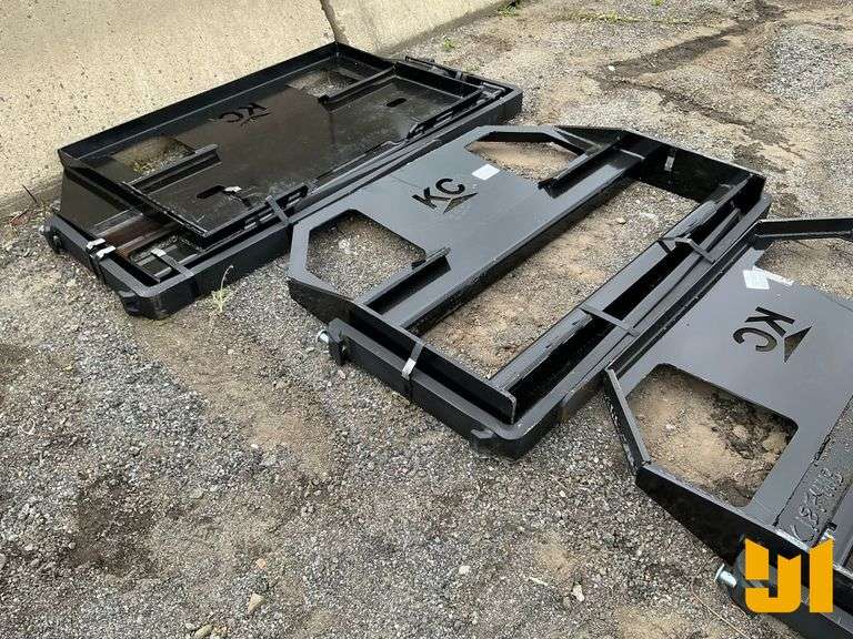 UNUSED SKID STEER FORK FRAME W/ 42" FORKS