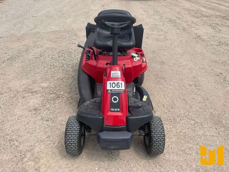 2023 TROY BILT TB30B RIDING MOWER SN: 1C14PB20243