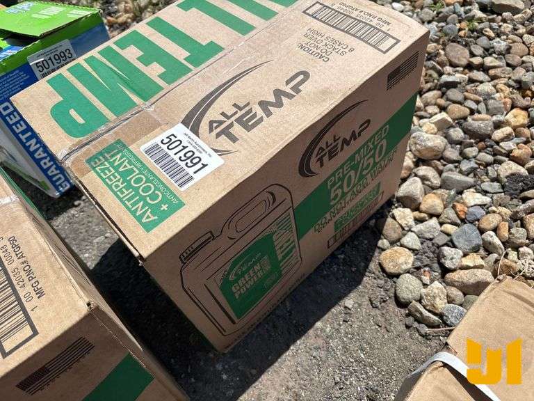 QTY(6) PRE-MIXED 50/50 ANTIFREEZE & COOLANT