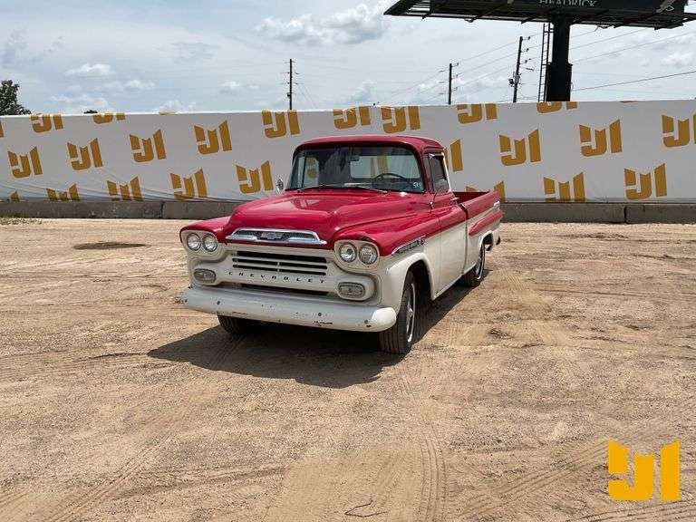 1959 CHEVROLET 3100 APACHE FLEETSIDE VIN: 3A595149397 1/2 TON REGULAR CAB PICKUP