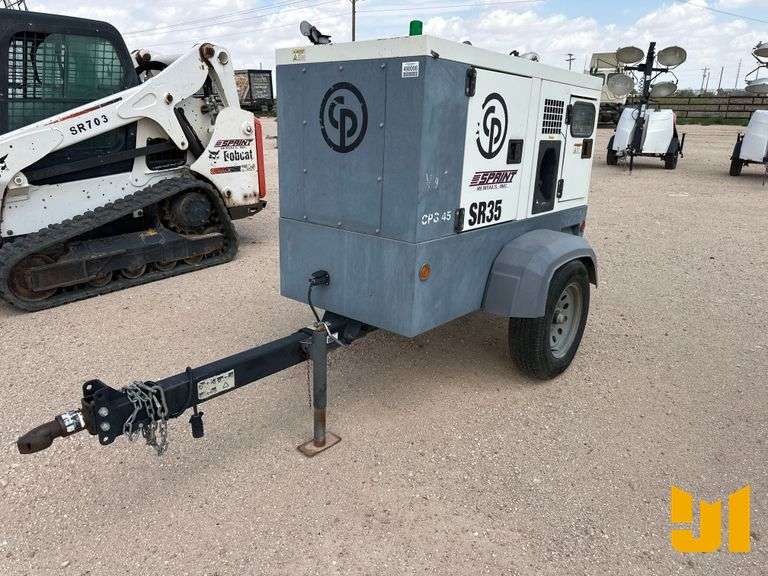 2018 CHICAGO PNEUAMATIC CPG45T4FNB 36 KW PORTABLE GENERATOR SN: HOP121816