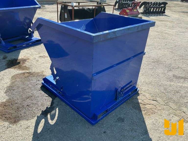 STANDARD DUTY 1 CY CAPACITY DUMPING HOPPER