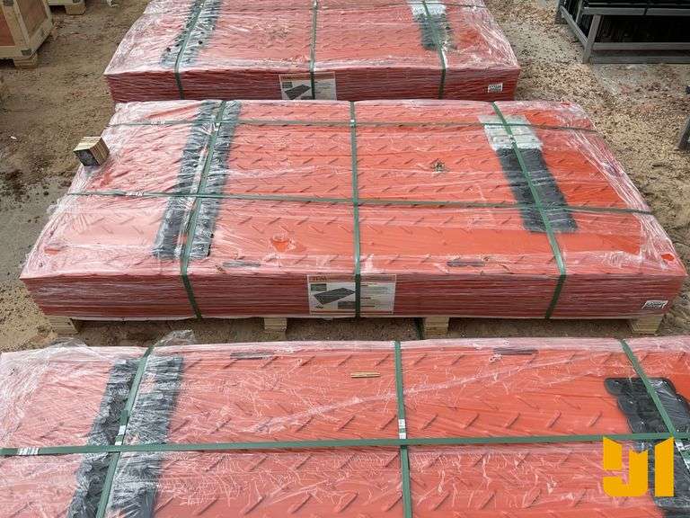 GROUND PROTECTION MAT, 7.3FT X 4FT, .5” THICKNESS, DIAMOND PLATE
