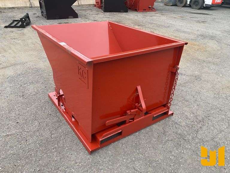 UNUSED STANDARD DUTY 1.5 CY CAPACITY DUMPING HOPPER