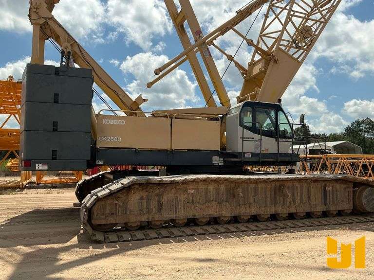 2005 KOBELCO CK2500 CRAWLER CRANE SN: JD02- 00154