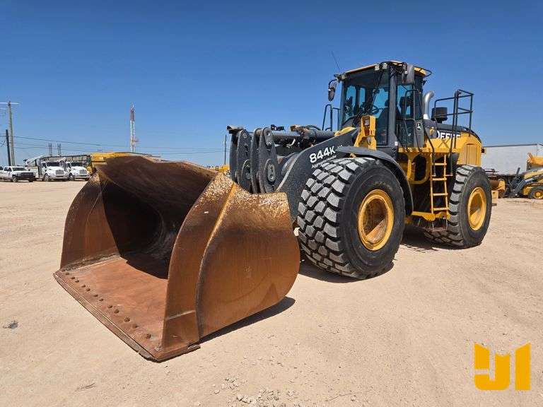 2017 DEERE 844K-AH SERIES III HIGH LIFT 4X4 WHEEL LOADER SN: 1DW844KALHF680770