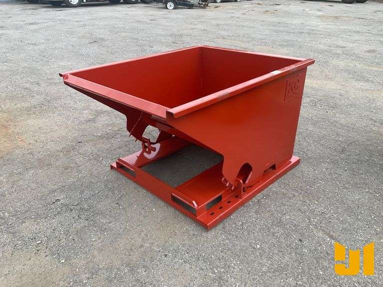 UNUSED STANDARD DUTY 1.5 CY CAPACITY DUMPING HOPPER