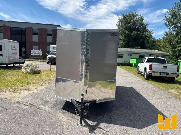 UNUSED 2024 CARGO EXPRESS TRAILERS CARGO EXPRESS TRAILERS ENCLOSED TRAILER 6'X12' VIN: 5JW7E1215RM11