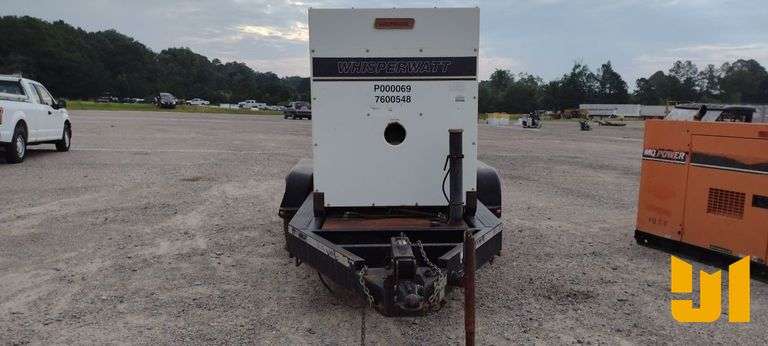 WHISPERWATT DB-1651JA 120 KW TRAILER MOUNTED SN: 7600548
