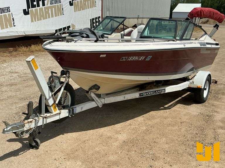 1987 REGAL MEDALLION 185 SKI & FISH BOAT VIN RGMA1141K687