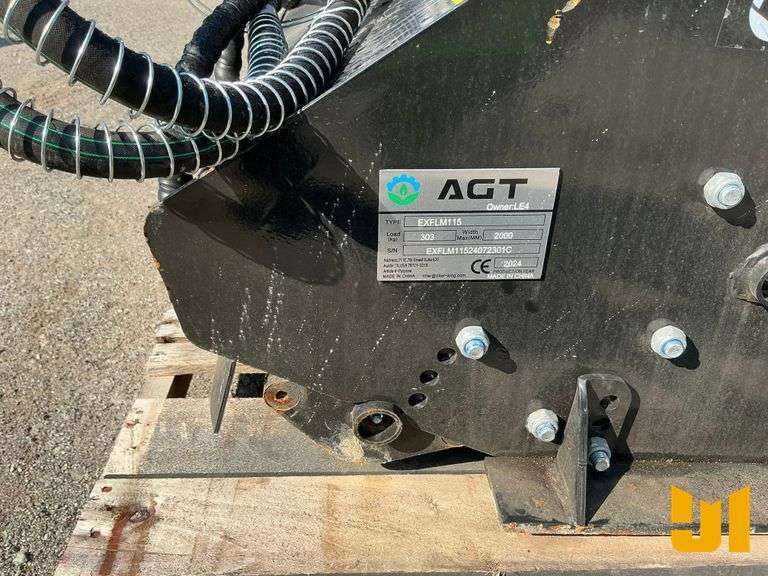 2024 AGT EXFLM115 EXCAVATOR BRUSH FLAIL MOWER SN: EXFLM11524072301C