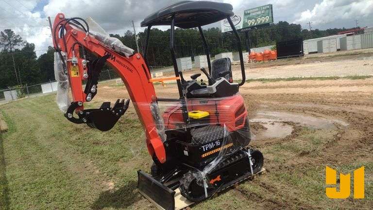 UNUSED 2025 TPM TPM-16 MINI EXCAVATOR SN: TPM162506693