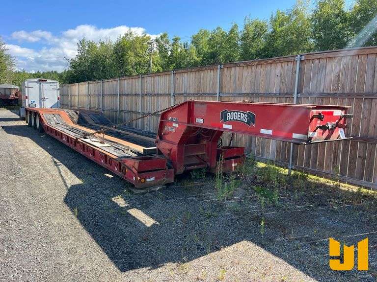 1993 ROGERS CT3WHNF35DSF22-77-R20GRARAL MECHANICAL RGN LOWBOY TRAILER VIN: 21741
