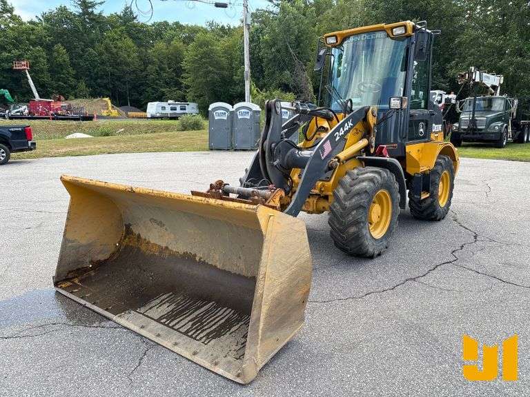 2015 DEERE 244 K WHEEL LOADER SN: 1LU244KXJZB040142