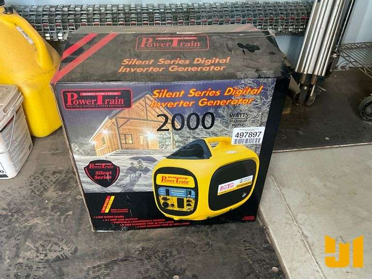 POWERTRAIN PT2000IS WATTS 2000 PORTABLE GENERATOR