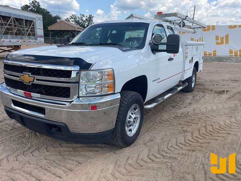 2013 CHEVROLET 2500HD EXTENDED CAB S/A UTILITY TRUCK VIN: 1GB2CVCGXDZ378452
