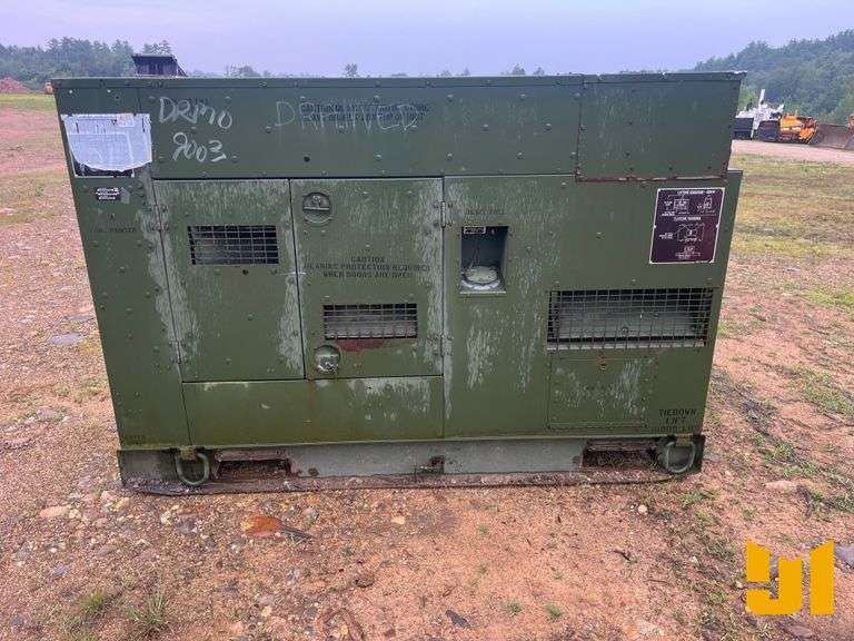 60 KW SKID MOUNTED GENERATOR