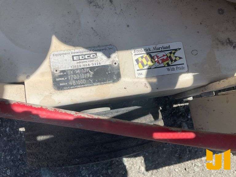 EDCO SK14-13H CONCRETE SAW SN: 170310192