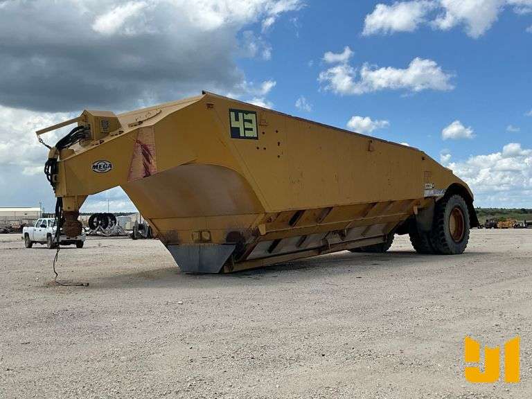 MEGA CORP MHT175 175 TON COAL HAULER BELLY DUMP TRAILER