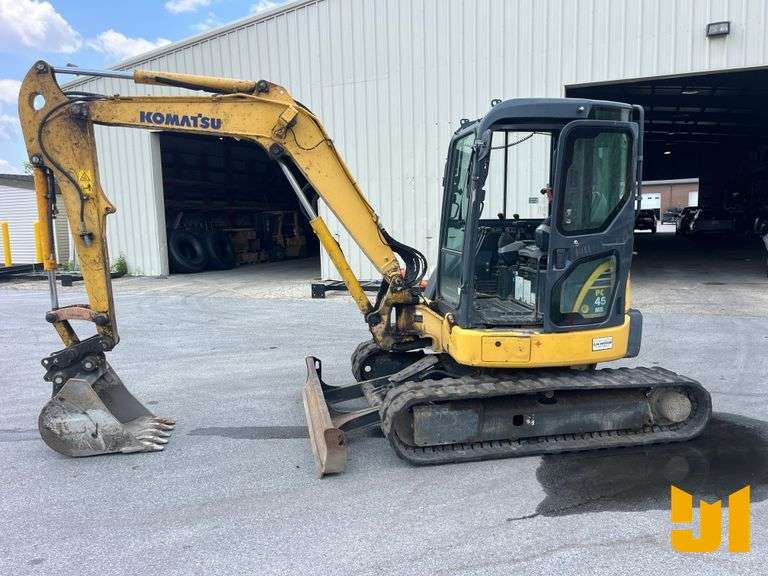 2014 KOMATSU PC45MR-3 MINI EXCAVATOR SN: KMTPC207E04006803