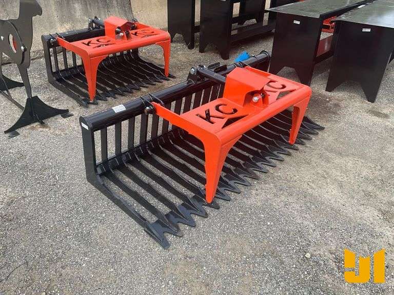 UNUSED SINGLE CYLINDER SKELETON GRAPPLE BUCKET 76 INCH