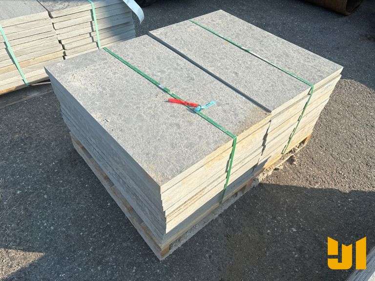 PALLET OF 35”X23 1/2”BLUE STONE PAVERS