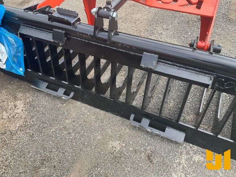UNUSED SINGLE CYLINDER SKELETON GRAPPLE BUCKET 76 INCH
