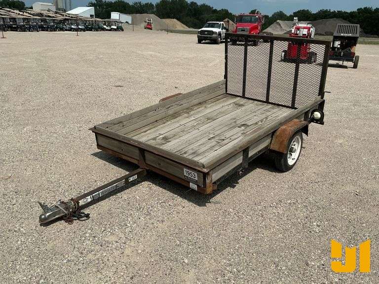 2010 HOMEMADE UTILITY TRAILER 5'X8'
