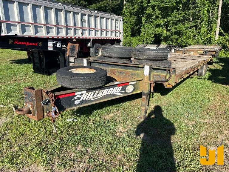 2006 HILLSBORO HILLSBORO INDUSTRIES TRAILER EQUIPMENT TRAILER 8'X20' VIN: 1TH3B6XA761022328