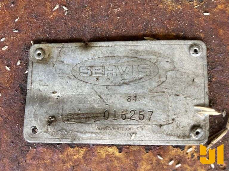 SERVIS 84 8 FT ROTARY MOWER SN: 016257